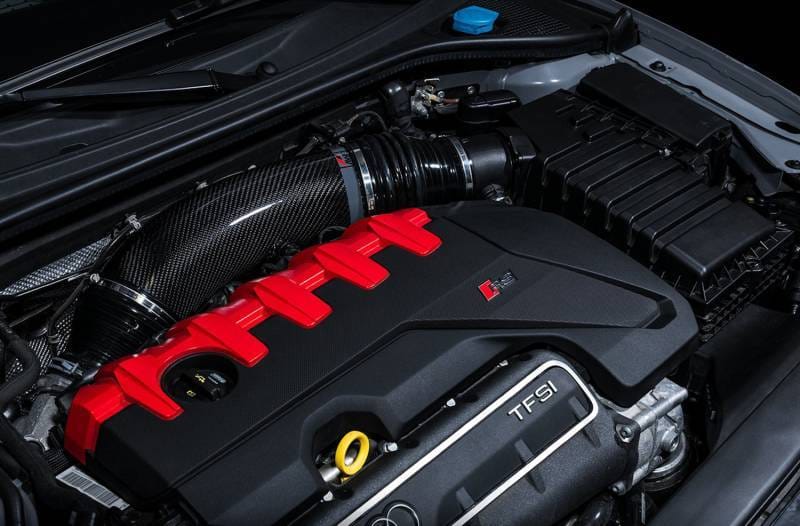 AWE Tuning 2660-15044 AWE Tuning Audi RS3 / TT RS 4.5in S-FLO Carbon Inlet Tube thumbnail 3