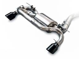 AWE Tuning 3010-33034 AWE Tuning BMW F22 M235i / M240i Touring Edition Axle-Back Exhaust - Diamond Black Tips (102mm)