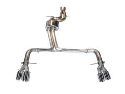 AWE Tuning 3010-42046 AWE Tuning Audi B8.5 S5 3.0T Track Edition Exhaust - Chrome Silver Tips (90mm)