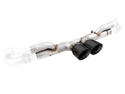 AWE Tuning 3010-33044 AWE Tuning Porsche 991 GT3 / RS Center Muffler Delete - Diamond Black Tips