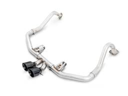 AWE Tuning 3010-33048 AWE Tuning Porsche 718 Boxster / Cayman Track Edition Exhaust - Diamond Black Tips