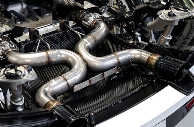 AWE Tuning 3010-33050 AWE Tuning McLaren 720S Performance Exhaust - Diamond Black Tips