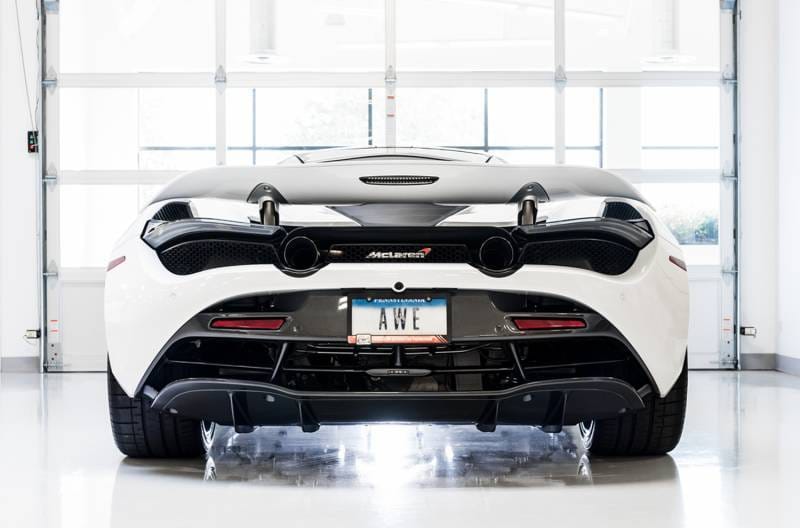 AWE Tuning 3010-33050 AWE Tuning McLaren 720S Performance Exhaust - Diamond Black Tips thumbnail 9