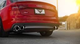 AWE Tuning 3010-42016 AWE Tuning Audi B8.5 S4 3.0T Touring Edition Exhaust System - Chrome Silver Tips (102mm)