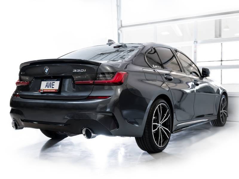 AWE Tuning 3015-32429 AWE Tuning 19-23 BMW 330i / 21-23 BMW 430i Base G2X Touring Axle-Back Exhaust - Chrome Silver thumbnail 21
