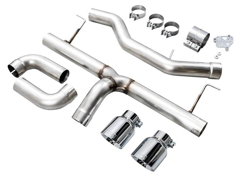 AWE Tuning 3020-32429 AWE Tuning 19-23 BMW 330i / 21-23 BMW 430i Base G2X Track Edition Axle-Back Exhaust - Chrome Silver thumbnail 9