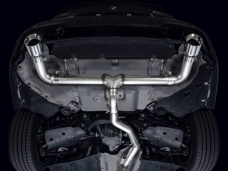 AWE Tuning 3020-32429 AWE Tuning 19-23 BMW 330i / 21-23 BMW 430i Base G2X Track Edition Axle-Back Exhaust - Chrome Silver thumbnail 21
