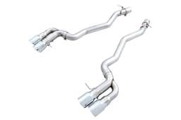 AWE Tuning 3020-42069 AWE Tuning 18-19 BMW M5 (F90) 4.4T AWD Axle-Back Exhaust - Track Edition (Chrome Silver Tips)