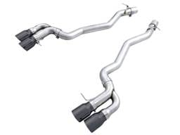 AWE Tuning 3020-43077 AWE Tuning 18-19 BMW F90 M5 Track Edition Axle-Back Exhaust- Black Diamond Tips