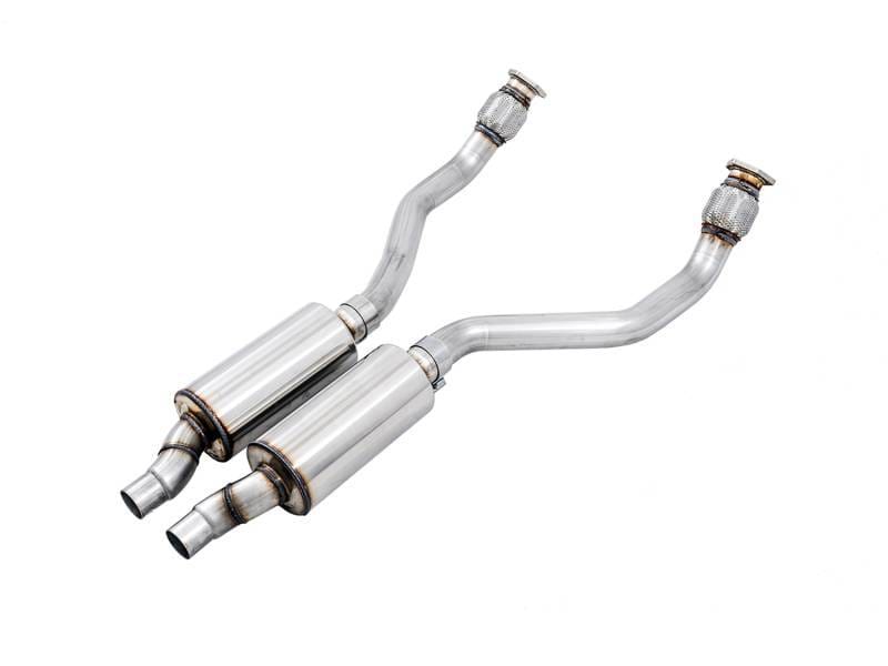 AWE Tuning 3215-11046 AWE Tuning Audi B8 4.2L Resonated Downpipes for RS5
