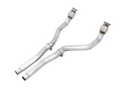 AWE Tuning 3220-11012 AWE Tuning Audi B8 4.2L Non-Resonated Downpipes for RS5