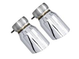 AWE Tuning 3810-32012 AWE Tuning McLaren 720S Tip Set - Chrome Silver