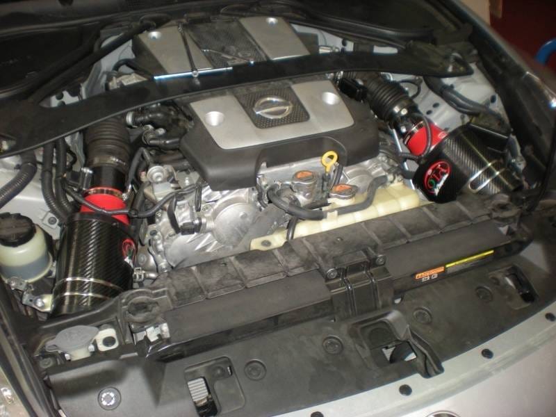 BMC ACOTASP-26 BMC 09+ Nissan 370Z 3.7L V6 Oval Trumpet Airbox Kit