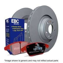 EBC Brakes S12KR1007 EBC S12 Brake Pad and Rotor Kit - Fits 1990-1991 Audi Coupe Quattro