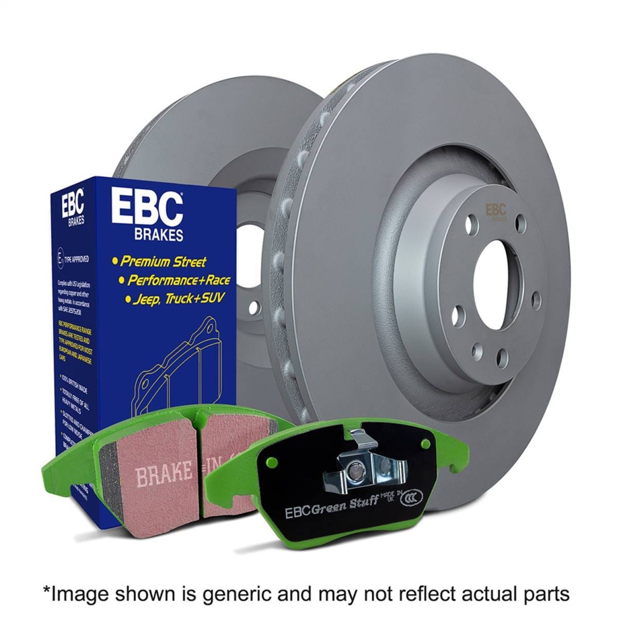 EBC S14 Brake Pad and Rotor Kit - S14KF1241