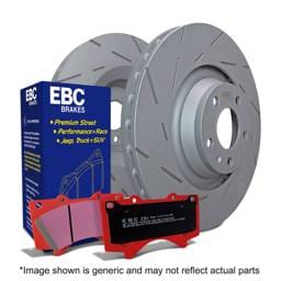 EBC Brakes S15KF1015 EBC S15 Brake Pad and Rotor Kit - Fits 2012 Volkswagen Routan