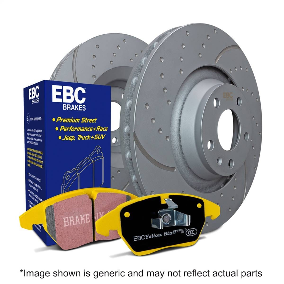 EBC S5 Brake Pad and Rotor Kit - S5KF1230
