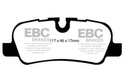 EBC Brakes UD1099 EBC 05-10 Land Rover LR3 4.4 Ultimax2 Rear Brake Pads - Fits select 2005-2016 Land Rover models