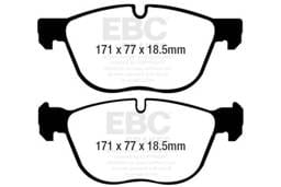 EBC Brakes UD1294 EBC 07-10 BMW X5 3.0 Ultimax2 Front Brake Pads - Fits 2007-2019 BMW X5, X6, X4