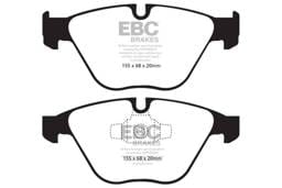 EBC Brakes UD1260 EBC 13+ BMW X1 2.0 Turbo (28i) Ultimax2 Front Brake Pads - Fits select 2007-2015 BMW models