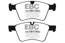 EBC Brakes UD1272 EBC 08-10 Mercedes-Benz GL320 3.0 TD (373mm Front Rotors) Ultimax2 Front Brake Pads - Fits 2008-2012 Mercedes-Benz GL550, GL320, GL350