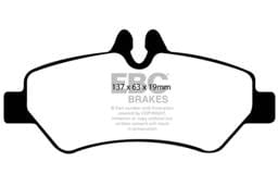 EBC Brakes UD1317 EBC 07+ Dodge Sprinter 2500 Ultimax2 Rear Brake Pads - Fits 2010-2016 Mercedes-Benz Sprinter 2500, Sprinter 3500