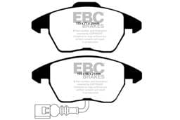 EBC Brakes UD1319 EBC 07-09 Audi TT 2.0 Turbo Ultimax2 Front Brake Pads - Fits 2008-2023 Audi, Mercedes-Benz models