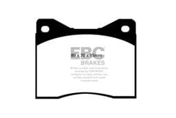 EBC Brakes UD163 EBC 79-86 Alfa Romeo 6 2.0 Ultimax2 Front Brake Pads - Fits select 1969-1987 BMW, Alfa Romeo applications