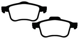 EBC Brakes UD1721 EBC 13+ Fiat 500L 1.4 Turbo Ultimax2 Front Brake Pads - Fits 2014-2020 Fiat 500L