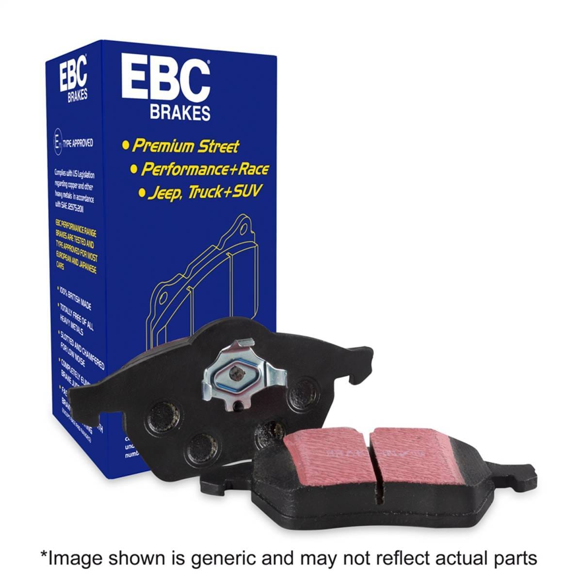EBC Brakes UD1796 EBC 2016+ Mercedes-Benz GLC300 2.0L Turbo Ultimax2 Front Brake Pads - Fits 2015-2023 Mercedes-Benz C300, GLC300, C350e thumbnail 5