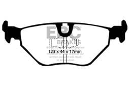 EBC Brakes UD396 EBC 87-91 BMW M3 2.3 (E30) Ultimax2 Rear Brake Pads - Fits select 1988-2002 BMW models