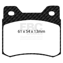 EBC Brakes UD426 EBC 84-86 Mercedes-Benz 190/190E 2.3 Ultimax2 Rear Brake Pads - Fits 1984-1993 Mercedes-Benz 190E, 190D