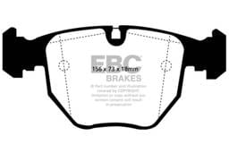 EBC Brakes UD681 EBC 00-04 BMW M5 5.0 (E39) Ultimax2 Front Brake Pads - Fits select 1996-2006 BMW models