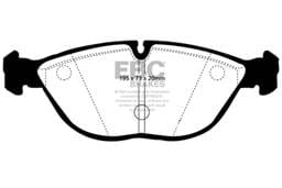 EBC Brakes UD682 EBC 00-03 BMW Z8 5.0 Ultimax2 Front Brake Pads - Fits 1995-2004 BMW, Mercedes-Benz models