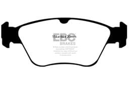EBC Brakes UD710 EBC 99-01 Mercedes-Benz C230 (W202) 2.3 Ultimax2 Front Brake Pads - Fits select 1995-2004 Mercedes-Benz models