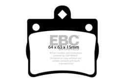 EBC Brakes UD739 EBC 95-97 Mercedes-Benz C220 (W202) 2.2 (Single Pin Rear) Ultimax2 Rear Brake Pads - Fits 1995-1998 Mercedes-Benz C220, C230