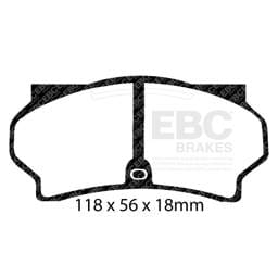 EBC Brakes UD9181 EBC 11-16 BMW Z4 E89 Ultimax Front Brake Pads - Fits select 2008-2016 BMW models