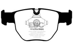 EBC Brakes UD992 EBC 03-05 Land Rover Range Rover 4.4 Ultimax2 Front Brake Pads - Fits 2003-2004 Land Rover Range Rover
