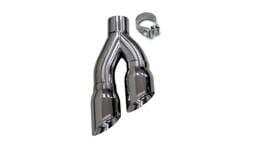 CORSA Performance 14031 Corsa 2009-2013 Inlet 4in Pro Series Twin Side Swept Exhaust Tip Kit