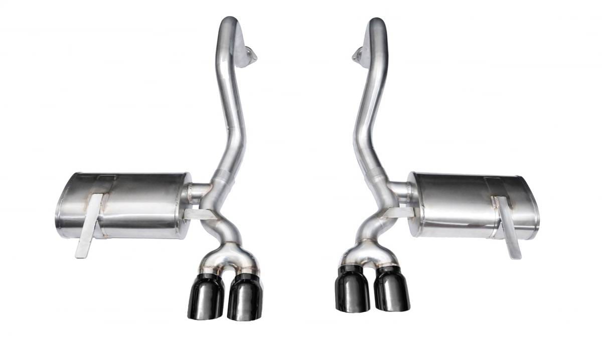 CORSA Performance 14132BLK Corsa 1997-2004 Chevrolet Corvette C5 Z06 5.7L V8 Xtreme Axle-Back Exhaust w/ Black Tips