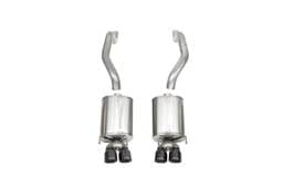 CORSA Performance 14108BLK Corsa 2009-2013 Chevrolet Corvette C6 6.2L V8 Black Sport Axle-Back Exhaust