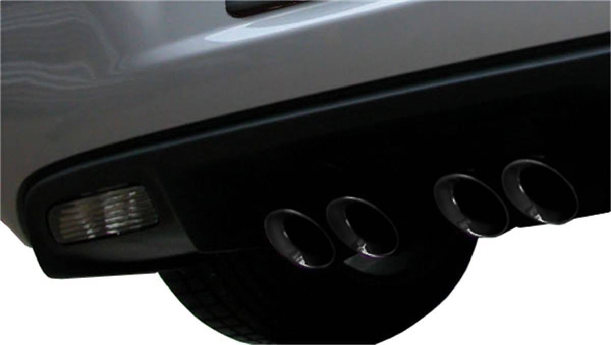 CORSA Performance 14108BLK Corsa 2009-2013 Chevrolet Corvette C6 6.2L V8 Black Sport Axle-Back Exhaust thumbnail 3