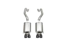 CORSA Performance 14169BLK Corsa 2005-2007 Chevrolet Corvette C6 6.0L V8 Black Sport Axle-Back Exhaust