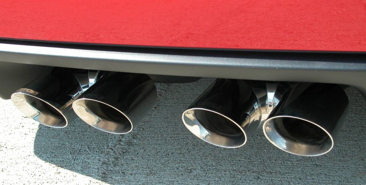 CORSA Performance 14164 Corsa 2006-2013 Chevrolet Corvette C6 Z06 7.0L V8 Polished Sport Axle-Back Exhaust thumbnail 3