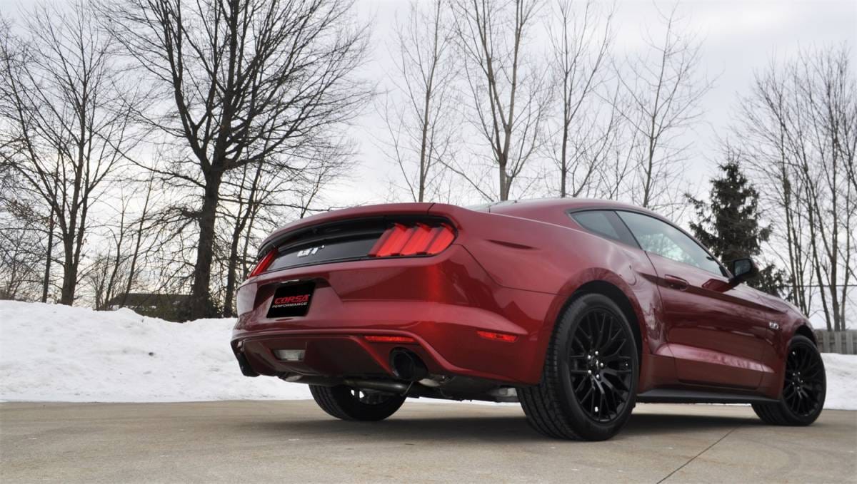 CORSA Performance 14327 Corsa 2015-2024 Ford Mustang GT 5.0 3in Double X Pipe Will Fit Factory Exhaust thumbnail 5