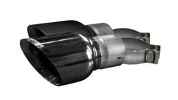 CORSA Performance 14346BLK Corsa 2015-2025 Ford Mustang GT 3.0in Inlet / 4.5in Outlet Black PVD Tip Kit (For Corsa ExhaustOnly)