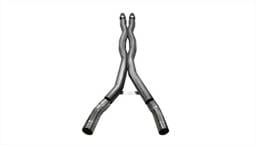 CORSA Performance 14347 Corsa 2015-2020 Ford Mustang GT350 3in Double X Pipe Exhaust