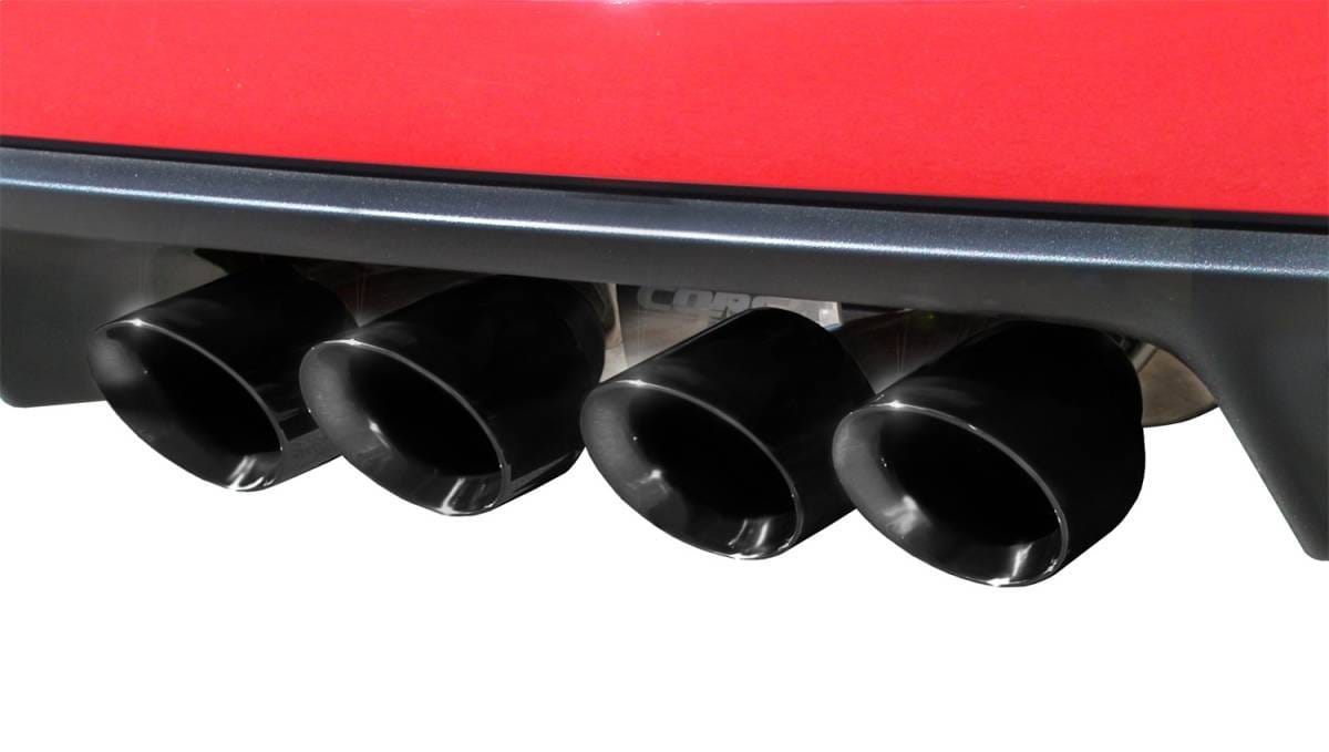 CORSA Performance 14469BLK Corsa 2005-2007 Chevrolet Corvette C6 6.0L V8 Black Xtreme Axle-Back Exhaust thumbnail 3