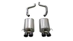 CORSA Performance 14470BLK Corsa 2009-2013 Xtreme Axle-Back Exhaust w/Dual Black 3.5in Tips 09-13 Chevrolet Corvette C6 6.2L V8