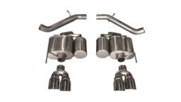 CORSA Performance 14478 Corsa 2016-2019 Cadillac ATS-V 3.6T 4in Polished Sport Axle-Back Exhaust